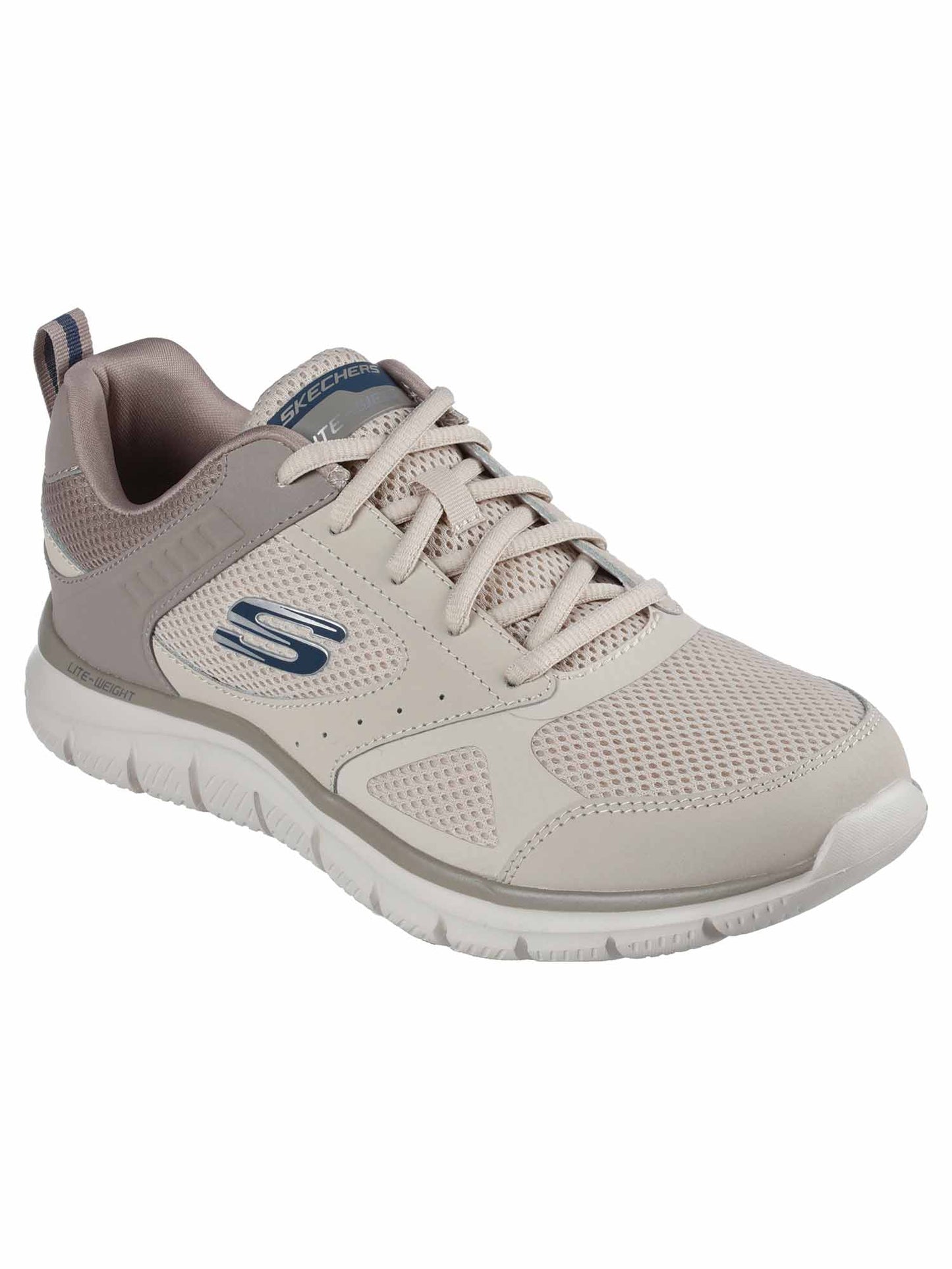 SNEAKERS TRACK SKECHERS UOMO  TAUPE