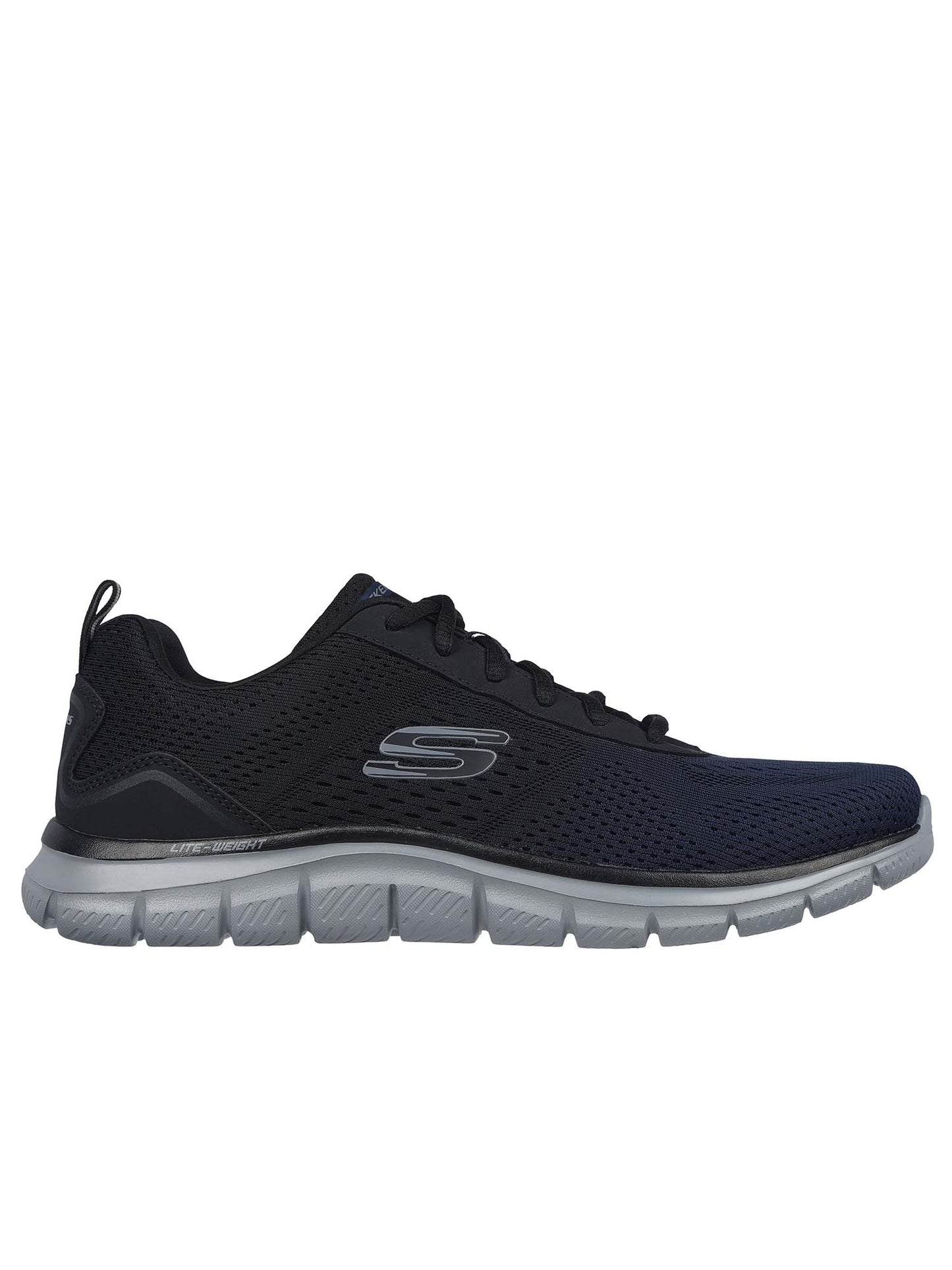 SNEAKERS TRACK SKECHERS DA UOMO BLU NERO