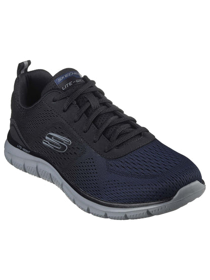 SNEAKERS TRACK SKECHERS DA UOMO BLU NERO