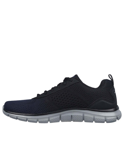 SNEAKERS TRACK SKECHERS DA UOMO BLU NERO