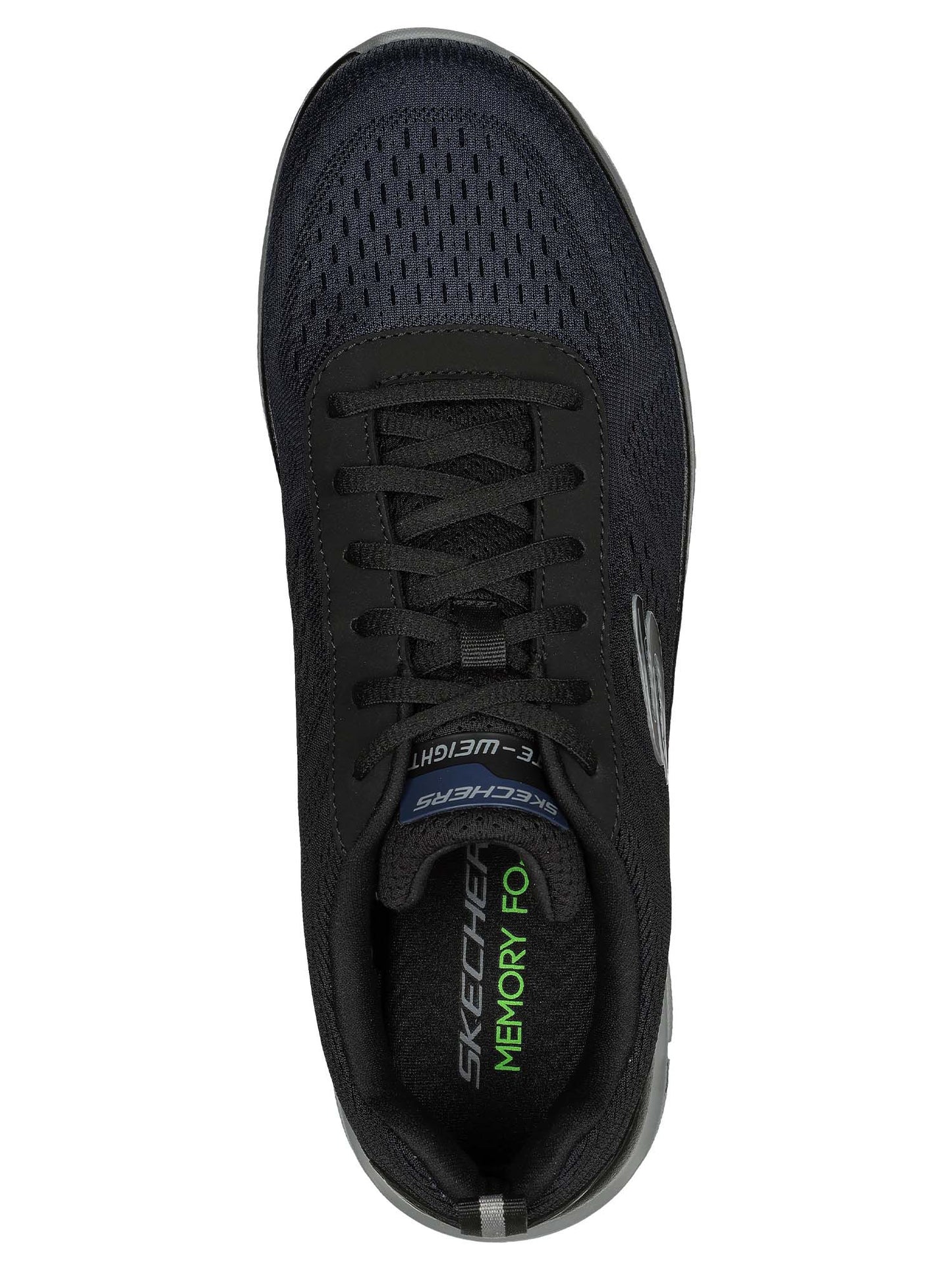 SNEAKERS TRACK SKECHERS DA UOMO BLU NERO
