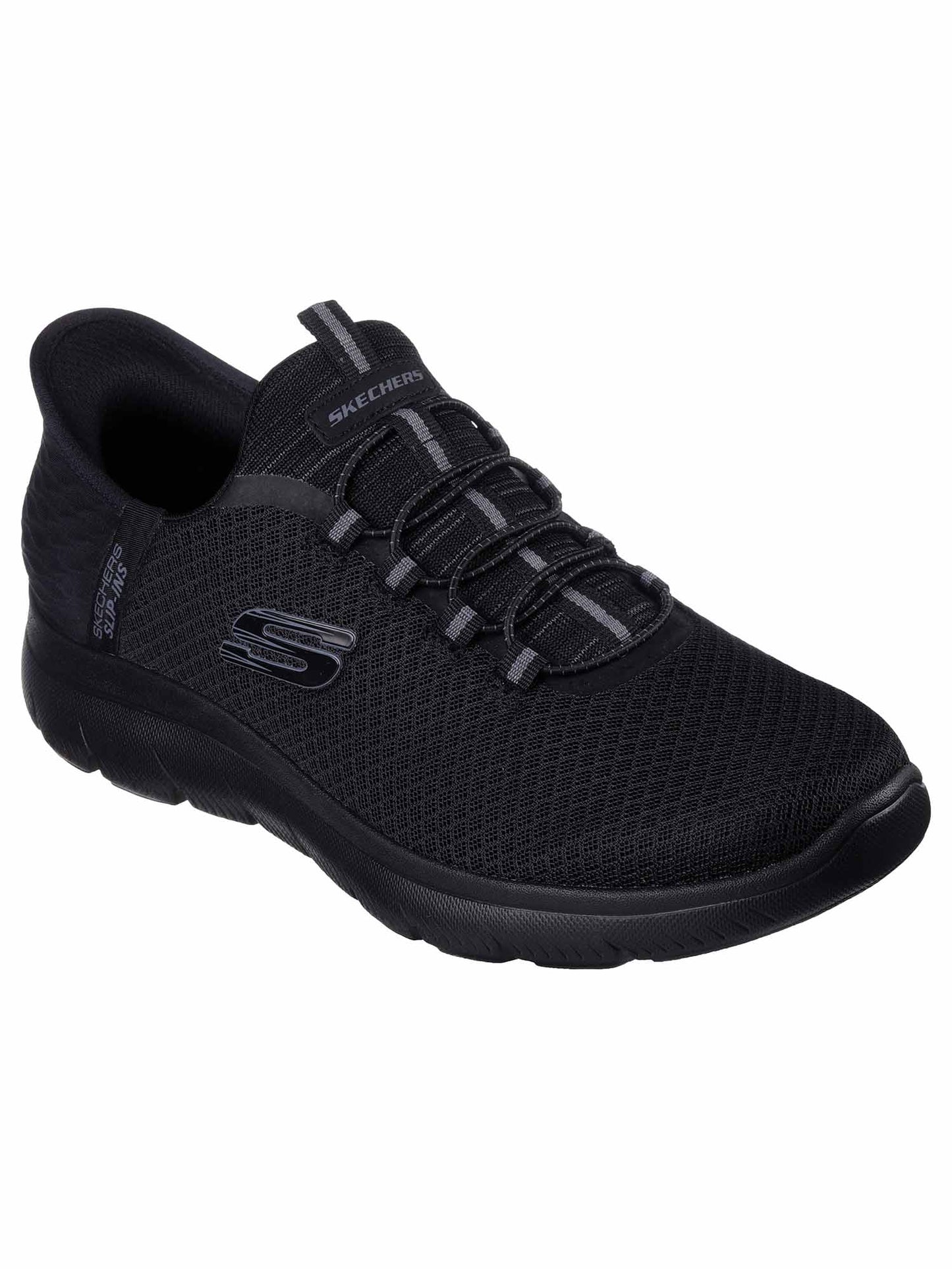 SNEAKERS SUMMITS HIGH-RANGE SLIP-INS SKECHERS UOMO NERO