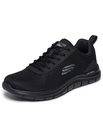 SNEAKERS TACK LESHUR SKECHERS DA UOMO NERO