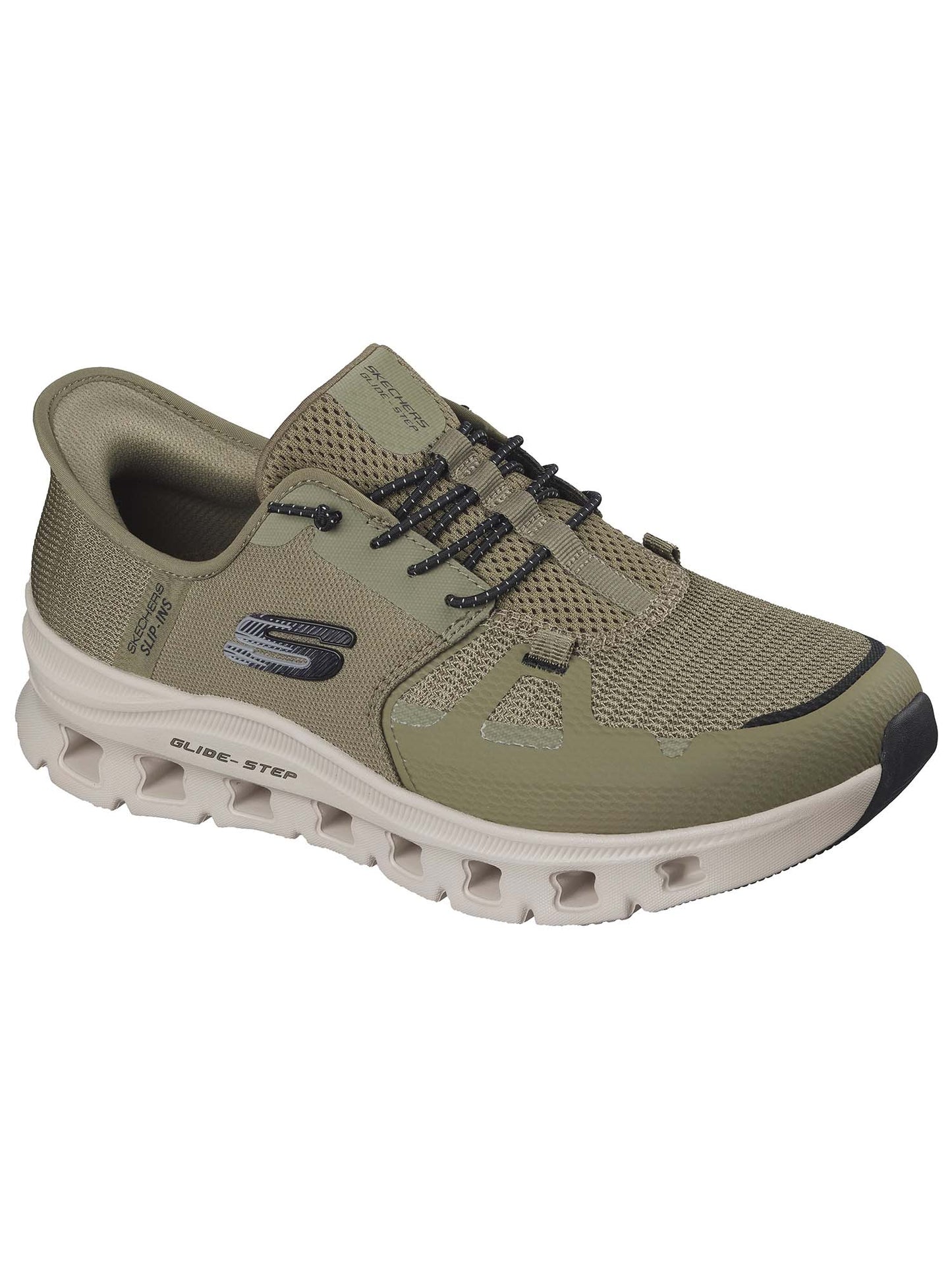 SLIP-INS VEGAN GLIDE-STEP PRO SKECHERS DA UOMO OLIVA