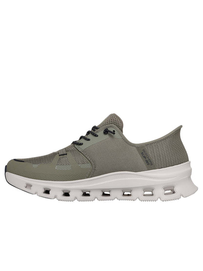 SLIP-INS VEGAN GLIDE-STEP PRO SKECHERS DA UOMO OLIVA
