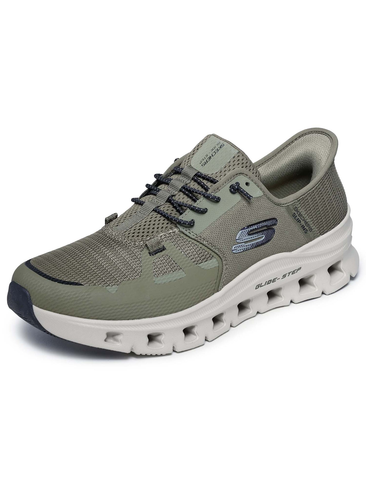 SLIP-INS VEGAN GLIDE-STEP PRO SKECHERS DA UOMO OLIVA