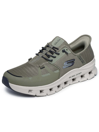 SLIP-INS VEGAN GLIDE-STEP PRO SKECHERS DA UOMO OLIVA