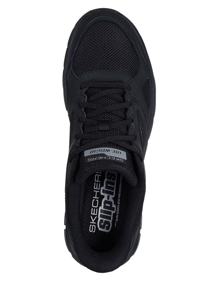 SLIP-INS TRACK EZRAL SKECHERS DA UOMO NERO