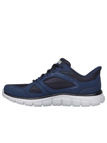 SLIP-INS TRACK EZRAL SKECHERS DA UOMO BLU