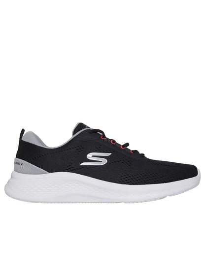 Skechers skech-lite sneakers da uomo nero-grigio
