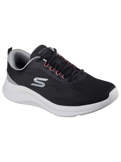 Skechers skech-lite sneakers da uomo nero-grigio