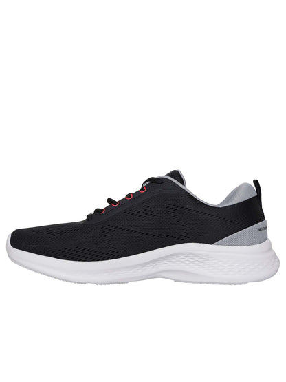 Skechers skech-lite sneakers da uomo nero-grigio