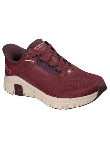 Skechers Relaxed Fit, sneakers da uomo bordeaux