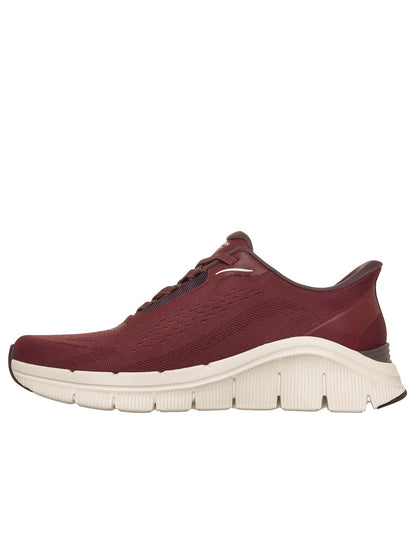 Skechers Relaxed Fit, sneakers da uomo bordeaux