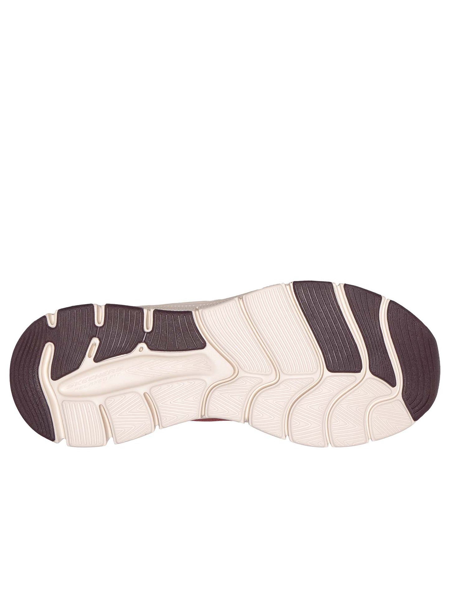 Skechers Relaxed Fit, sneakers da uomo bordeaux