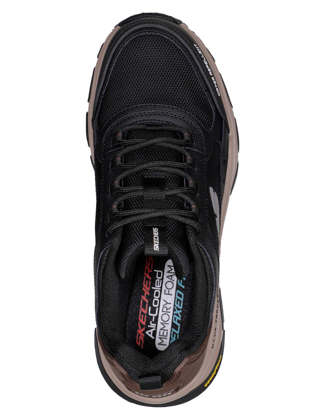 SKECHERS RELAXED FIT SNEAKERS da UOMO NERO