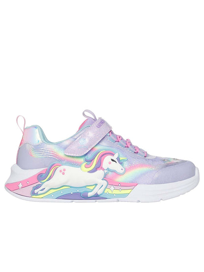 SNEAKERS UNICORN CHASER SKECHERS DA RAGAZZA LILLA