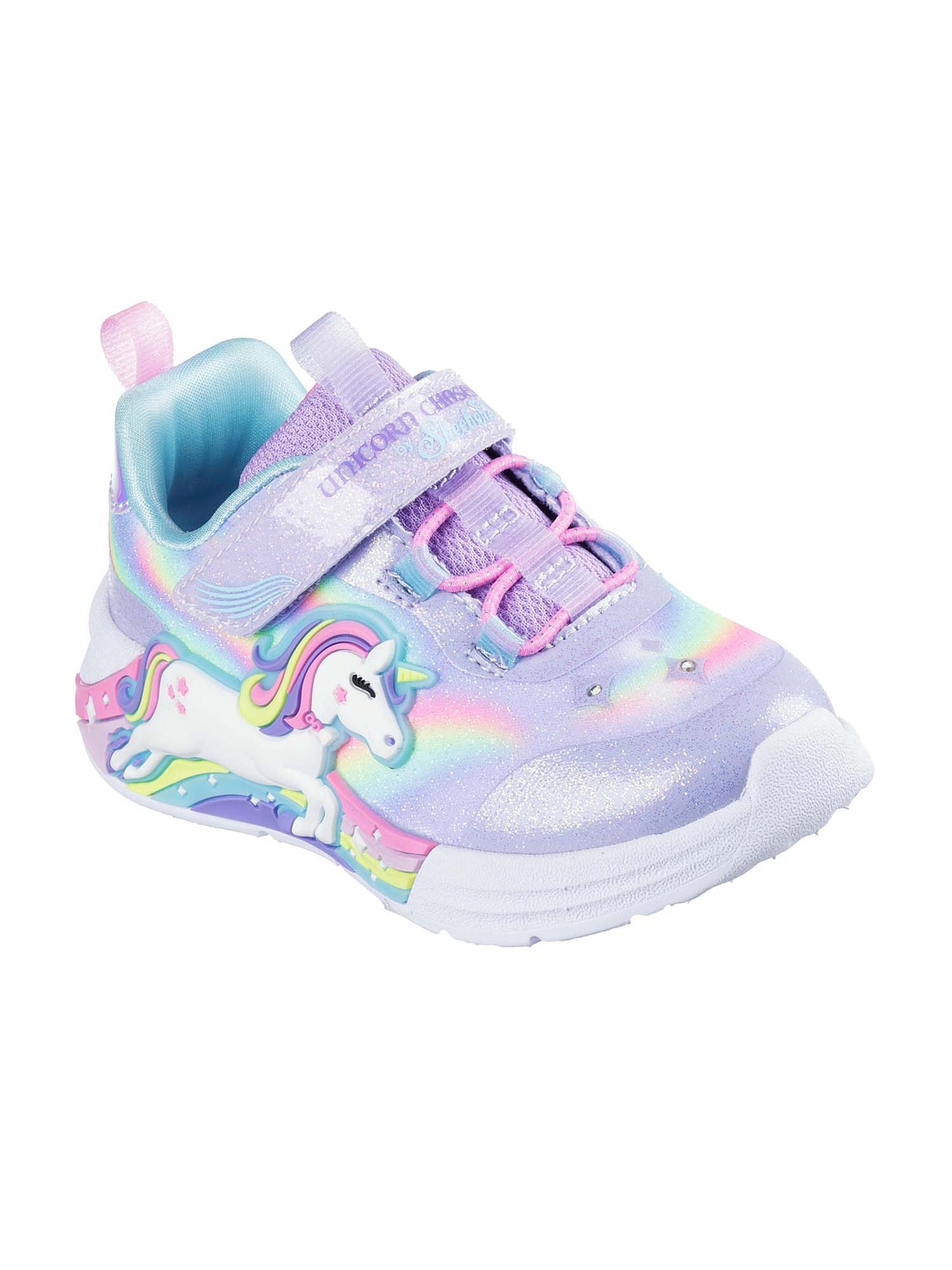 SNEAKERS UNICORN SKECHERS DA BAMBINA LILLA