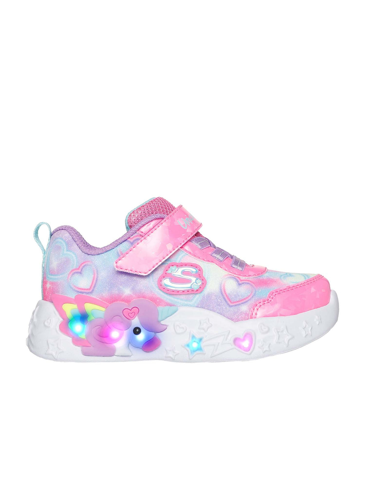 Skechers Unicorn Charmer, sneakers Unisex bambino rosa