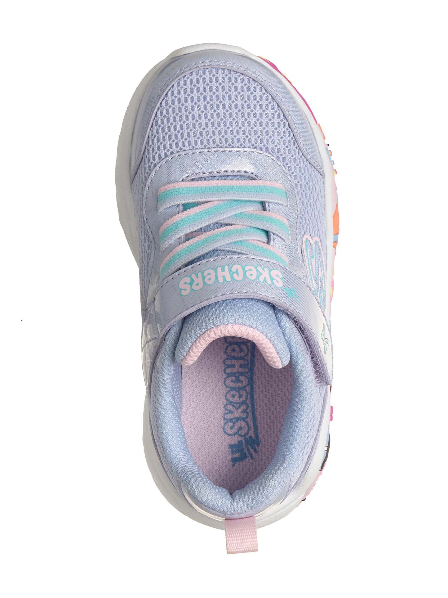 SNEAKERS PLAY SCENE FUN SQUAD SKECHERS DA BAMBINA LILLA