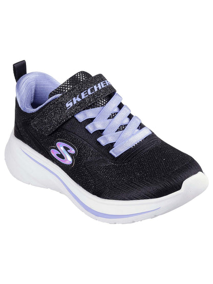 SNEAKERS WAVE 92 SKECHERS DA BAMBINA NERO