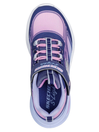 SNEAKERS COSMIC GLOW S-LIGHTS SKECHERS DA BAMBINA LILLA