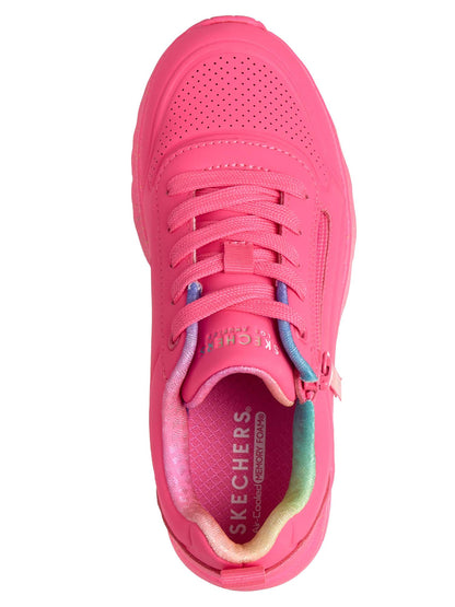Skechers uno lite sneakers ps da bambino/a fuxia