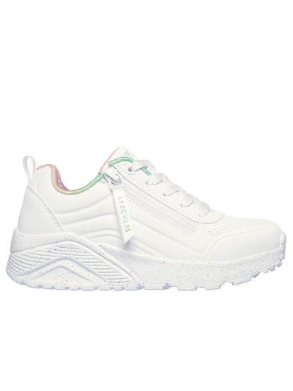 SNEAKERS UNO LITE SKECHERS DA BAMBINA BIANCO