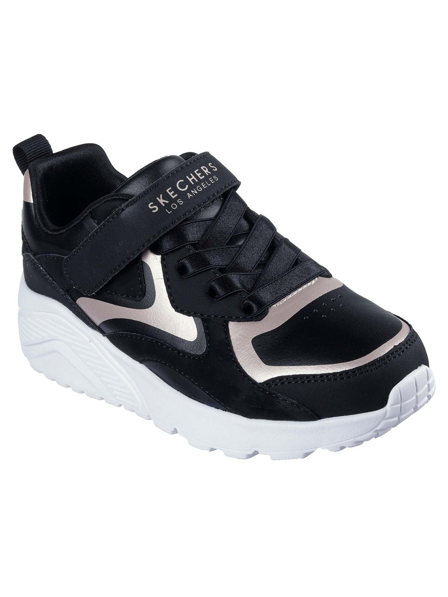SNEAKERS UNO LITE SKECHERS DA BAMBINA NERO