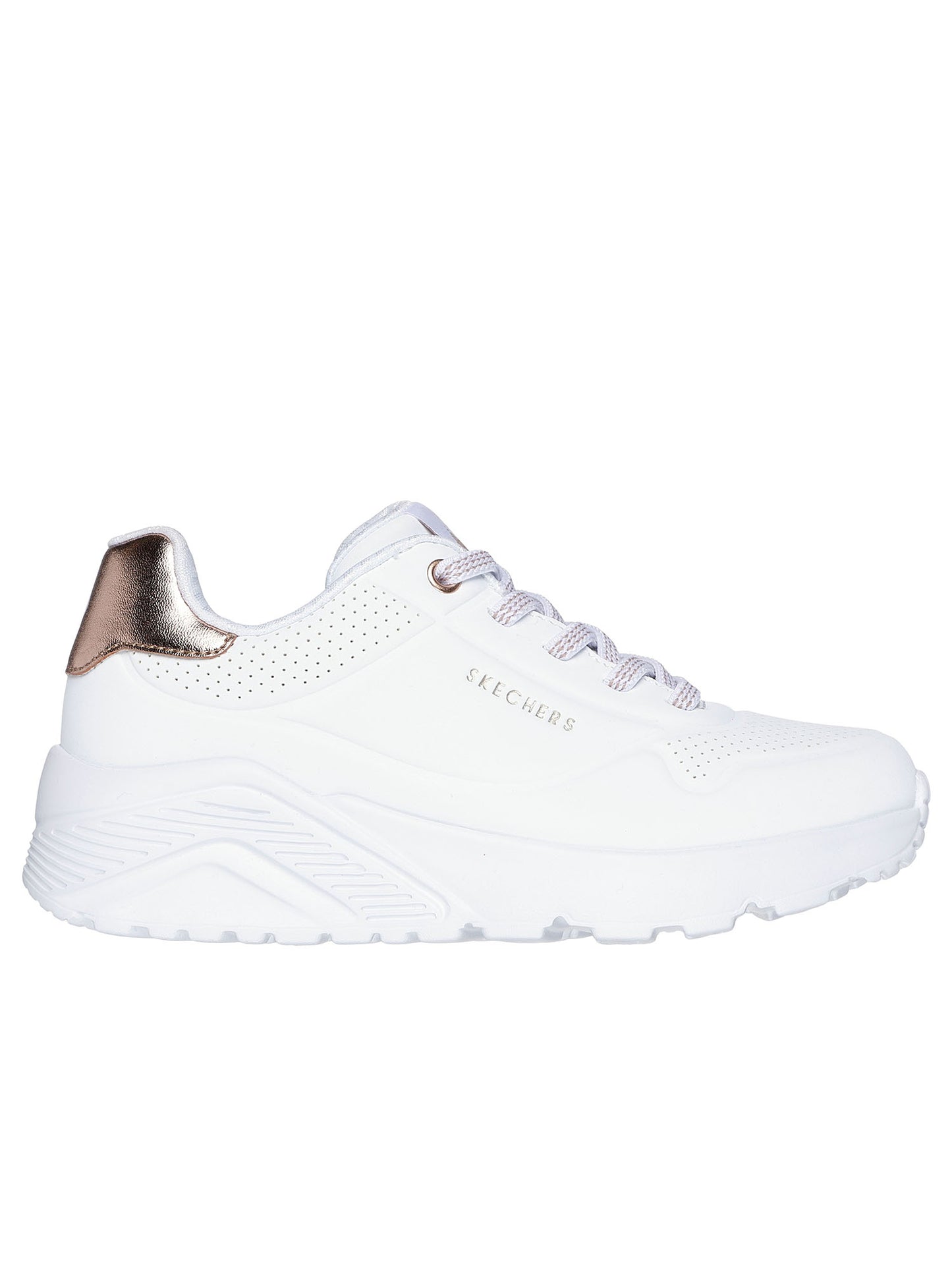 SNEAKERS UNO LITE SKECHERS DA RAGAZZA BIANCO