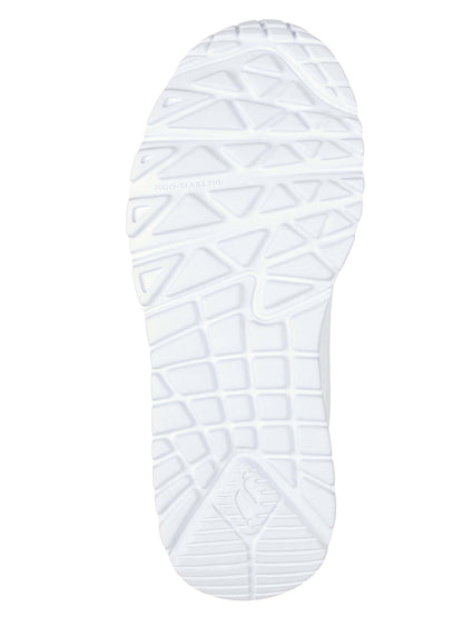 SKECHERS SNEAKERS UNO LITE EASY ZIP DA BAMBINO BIANCO