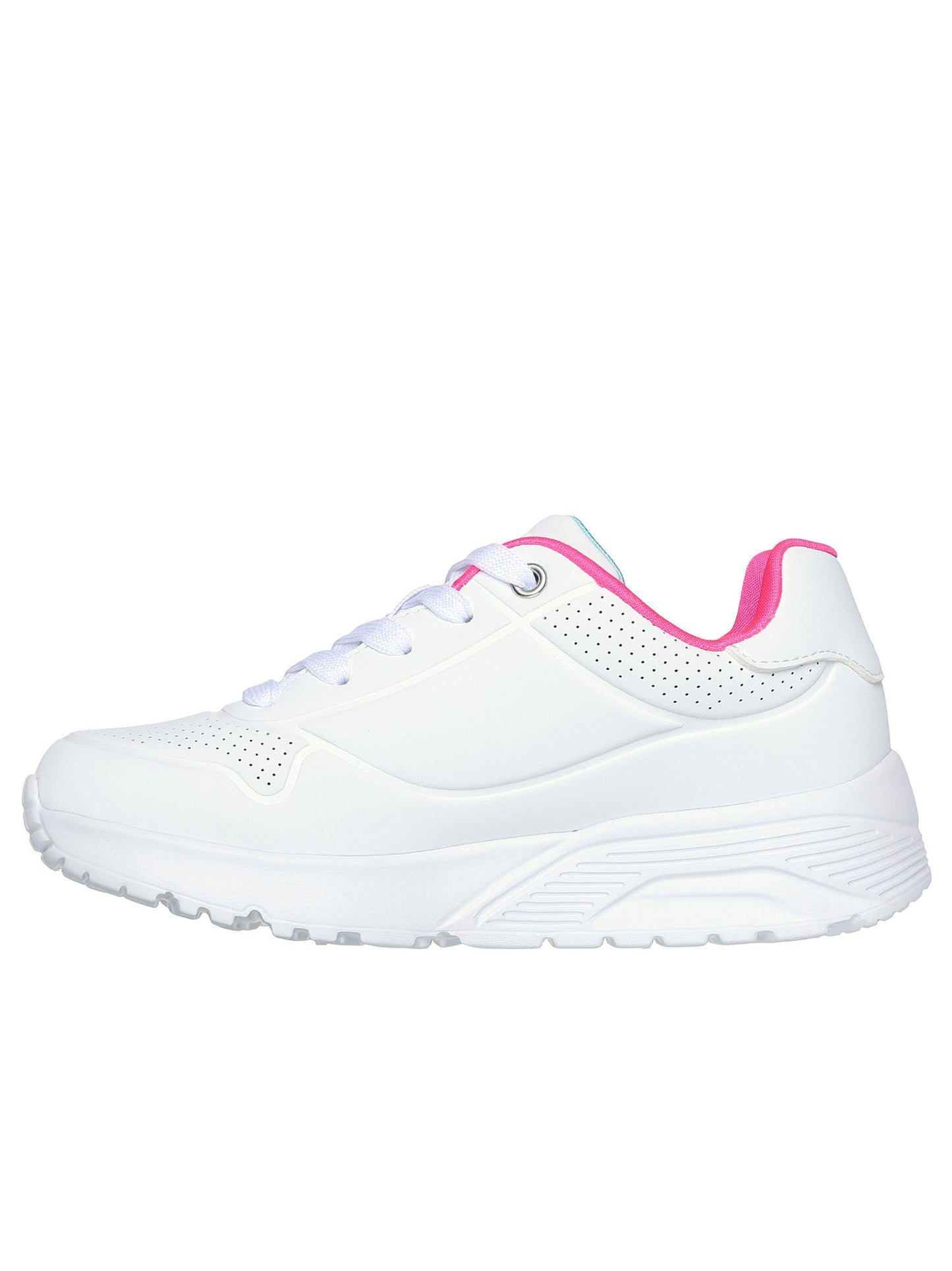SNEAKERS UNO LITE SKECHERS DA BAMBINA BIANCA MULTICOLOR