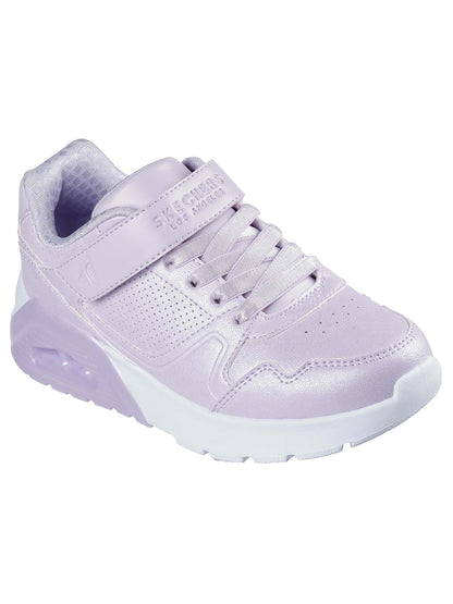 SNEAKERS UNO LITE 2.0 CHIC SHIMMER SKECHERS DA BAMBINA LAVANDA