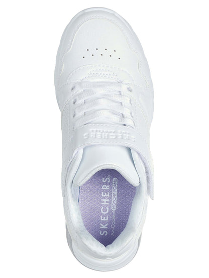 SNEAKERS UNO LITE 2.0 CHIC SHIMMER SKECHERS DA BAMBINA BIANCO