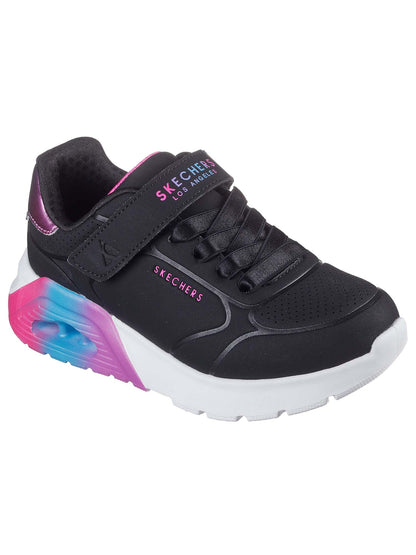 SNEAKERS UNO LITE 2.0 SKECHERS DA BAMBINA NERO