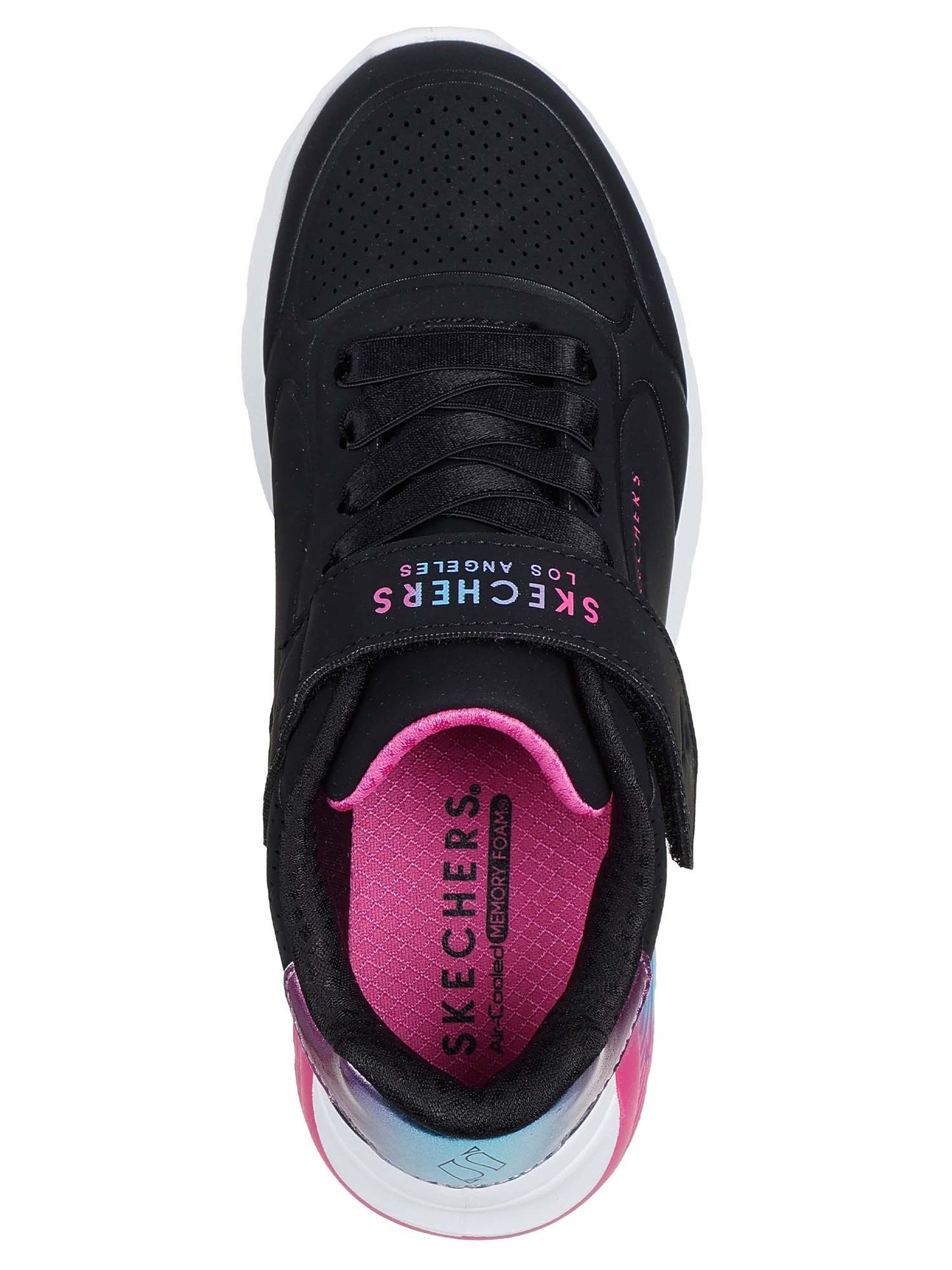 SNEAKERS UNO LITE 2.0 SKECHERS DA BAMBINA NERO