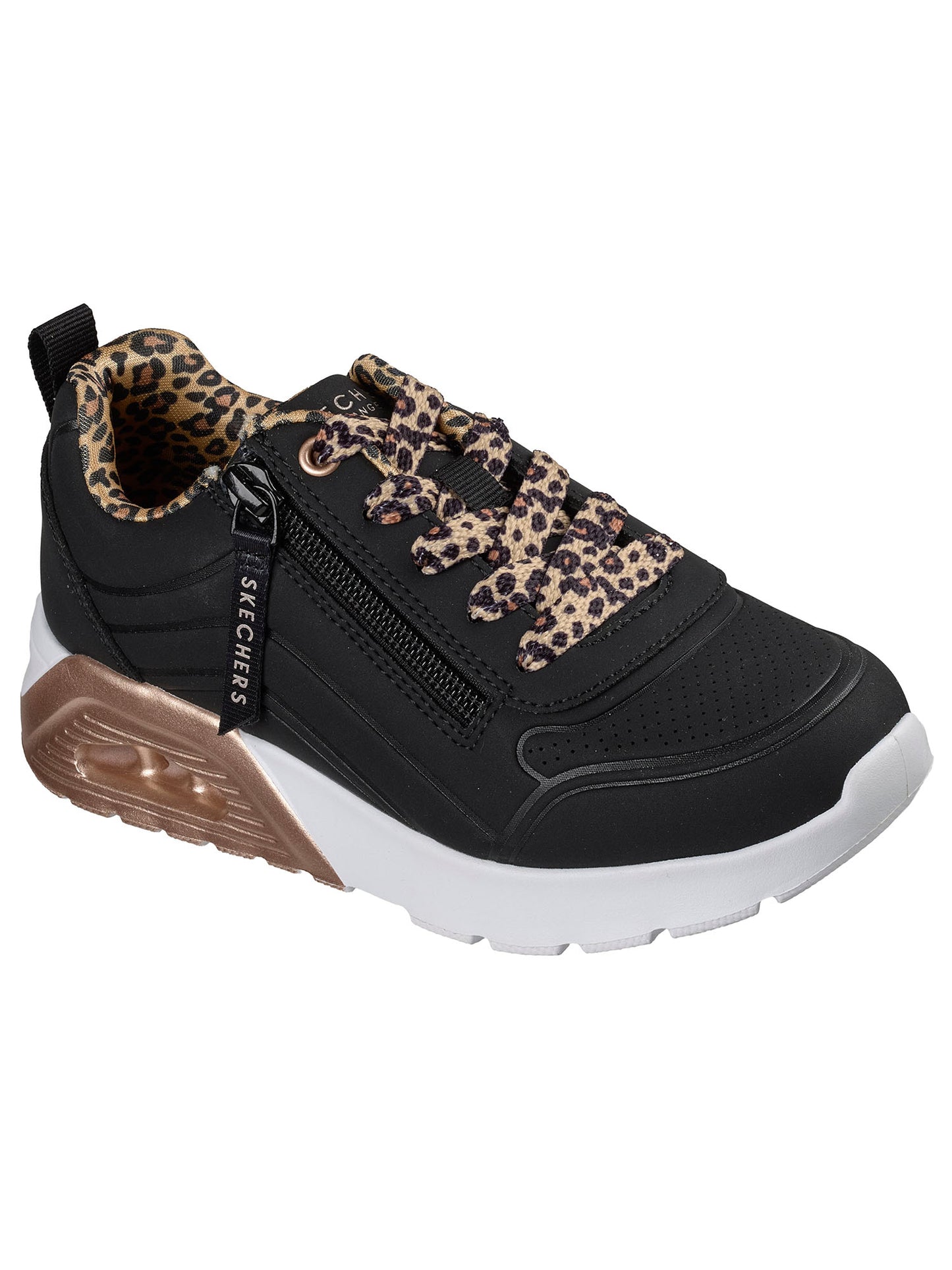 Skechers Uno Lite 2, sneakers Unisex bambino nere