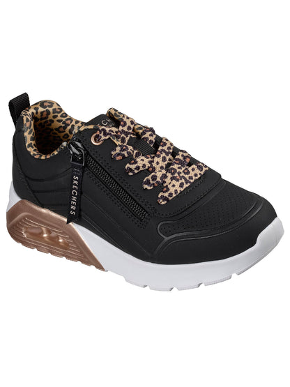 Skechers Uno Lite 2, sneakers Unisex bambino nere