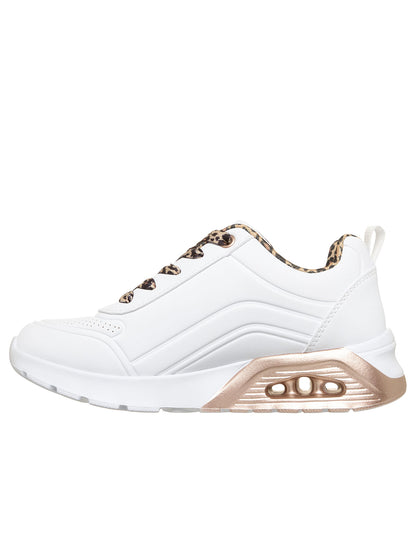 Skechers Uno Lite 2, sneakers Unisex bambino bianche