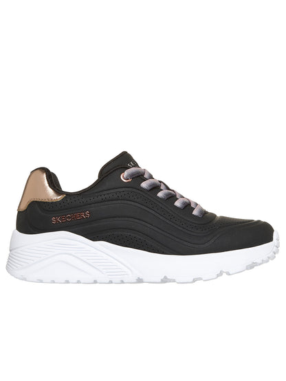 Skechers Uno Lite, sneakers Unisex bambino nere