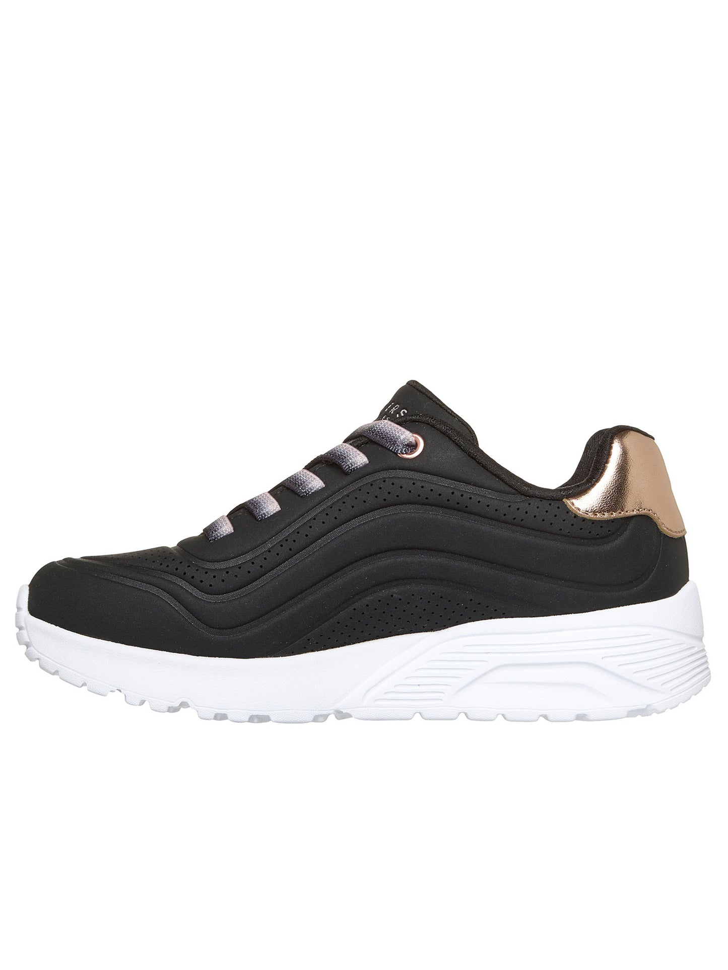 Skechers Uno Lite, sneakers Unisex bambino nere
