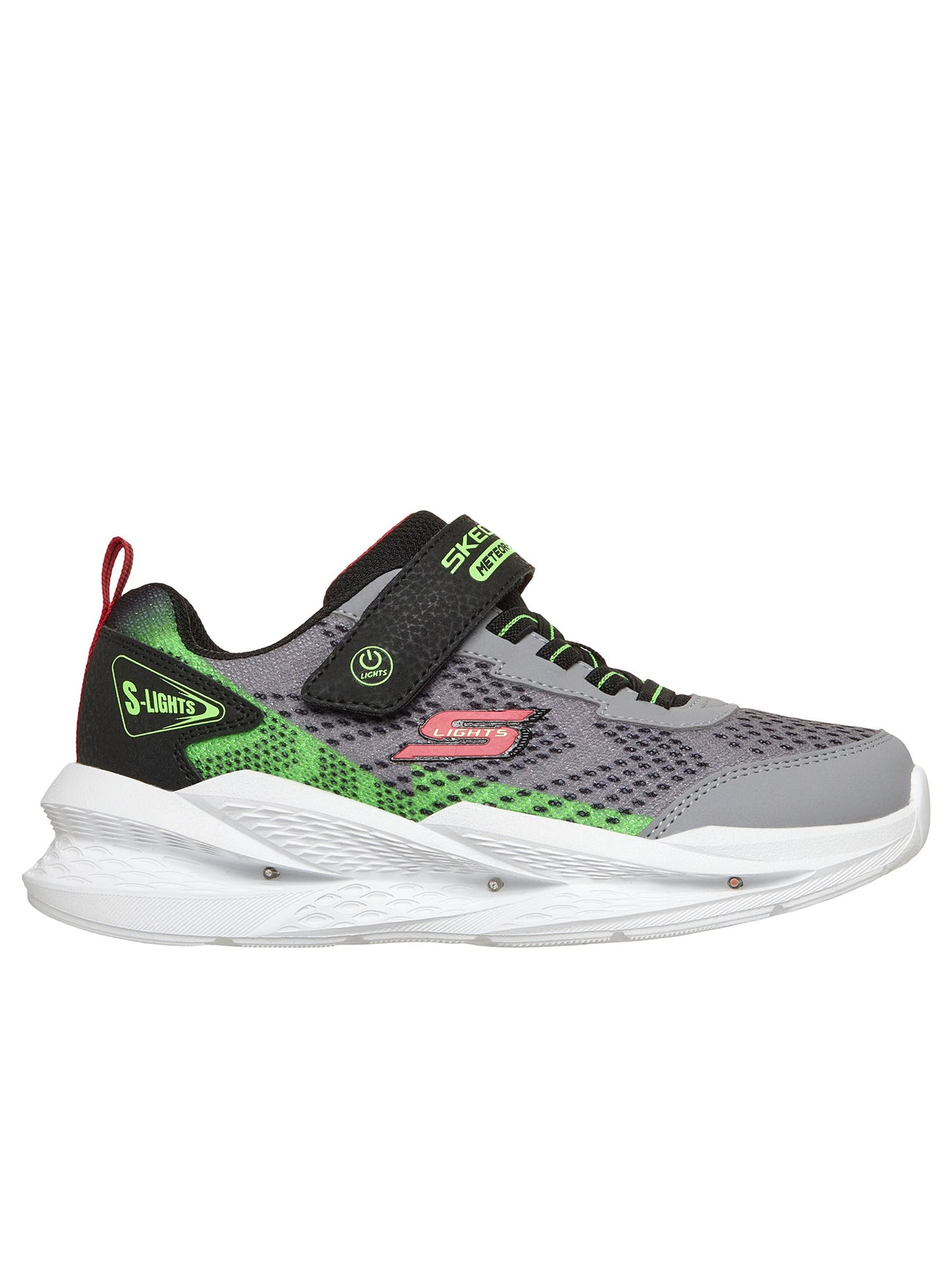SNEAKERS METEOR-LIGHt  SKECHERS DA BAMBINO GRIGIO