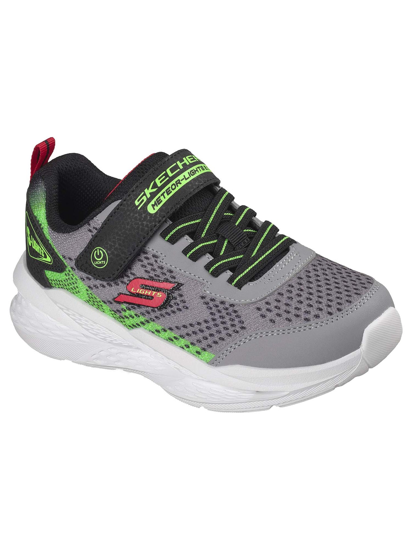 SNEAKERS METEOR-LIGHt  SKECHERS DA BAMBINO GRIGIO