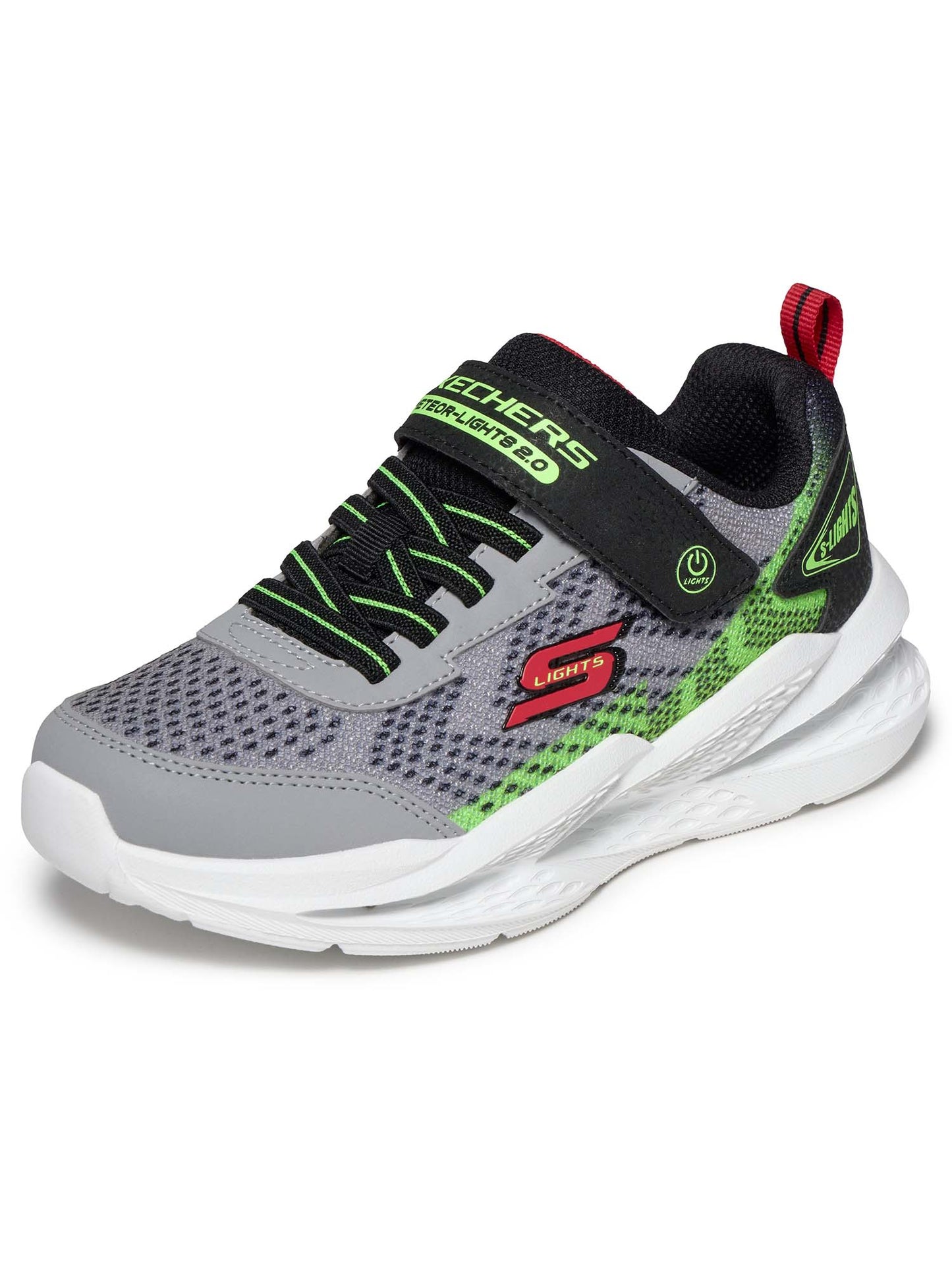 SNEAKERS METEOR-LIGHt  SKECHERS DA BAMBINO GRIGIO