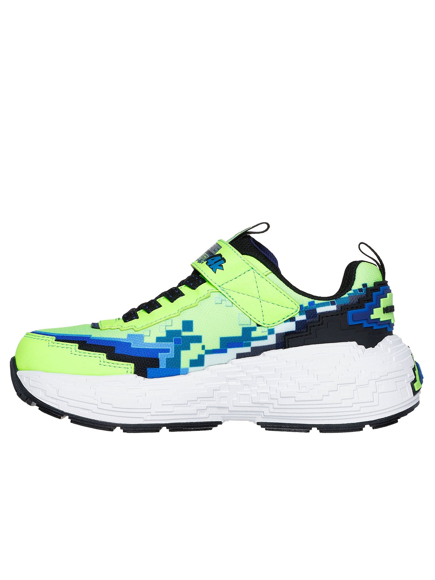 SNEAKERS MEGA-CRAFT 4K SKECHERS DA BAMBINO LIME