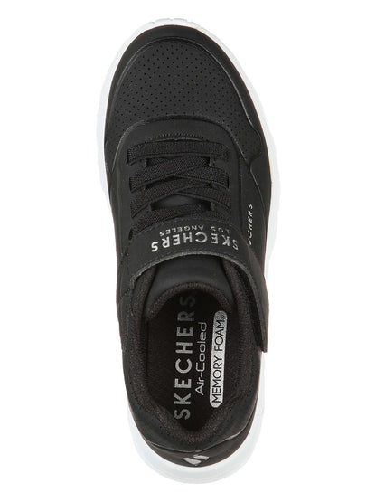 SNEAKERS UNO LITE VENDOX SKECHERS DA BAMBINA NERO-BIANCO