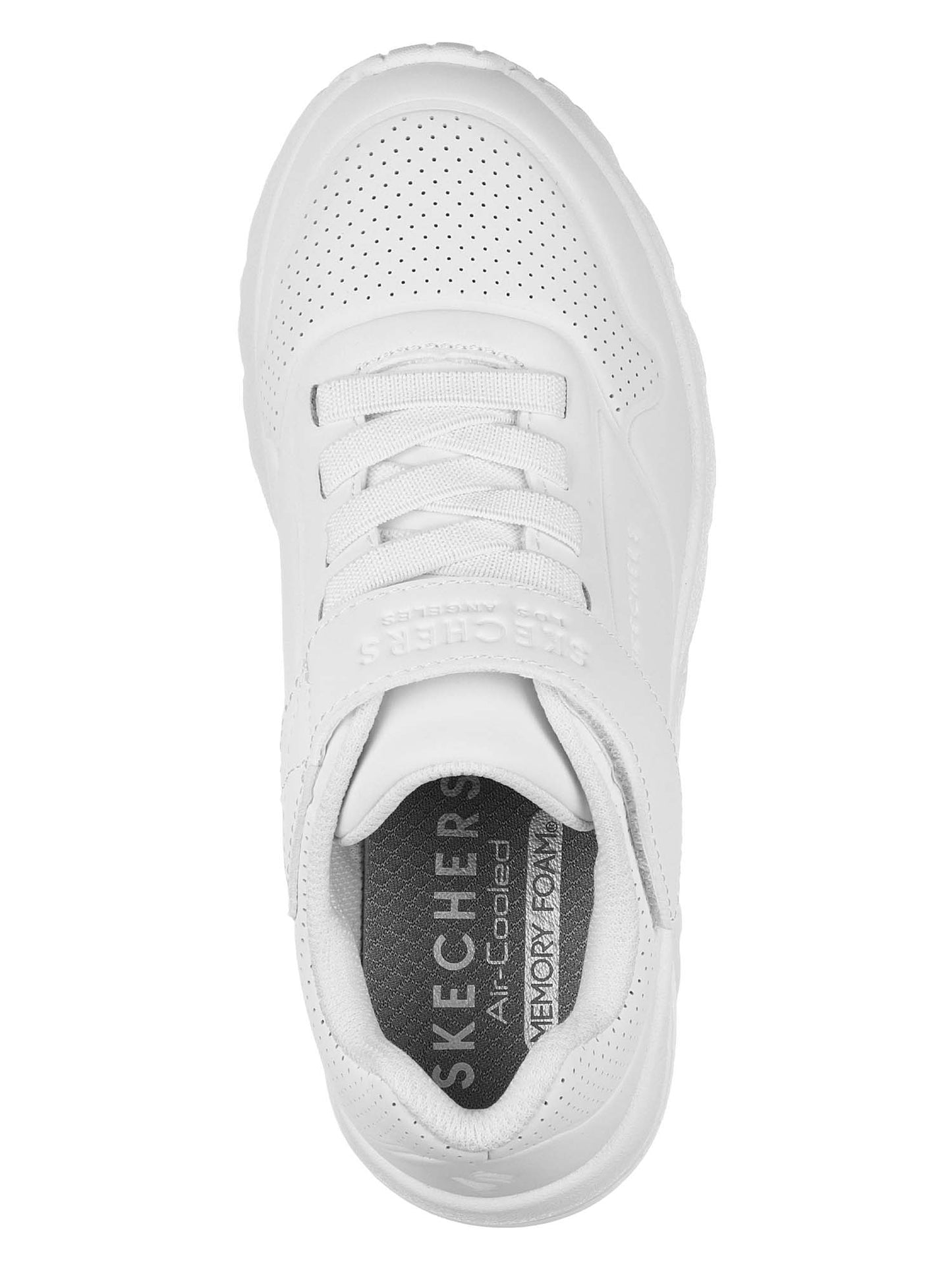 SNEAKERS UNO LITE VENDOX SKECHERS DA BAMBINA BIANCO