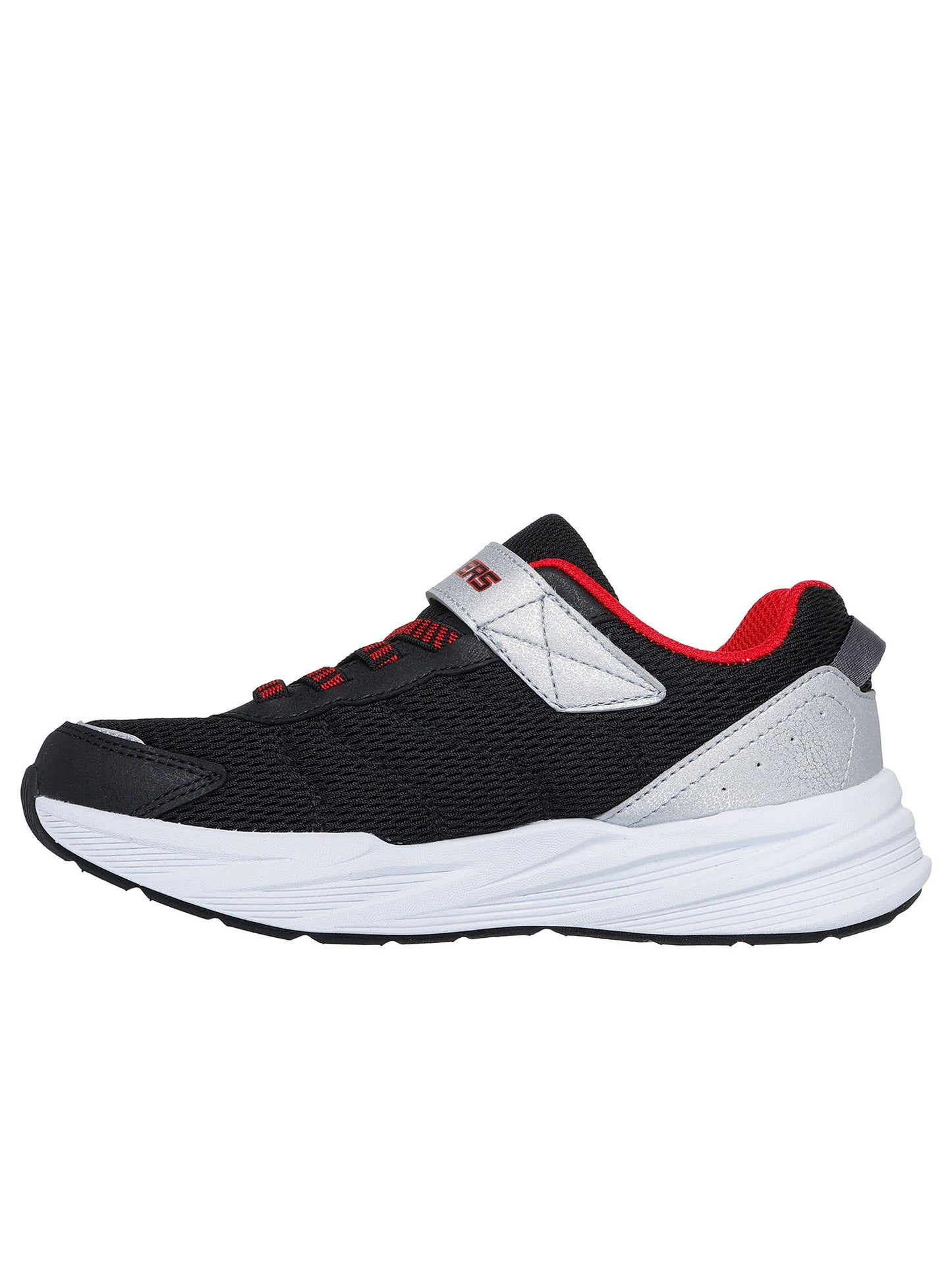 SNEAKERS MICROSPEC TREAD SKECHERS DA BAMBINO NERO ROSSO