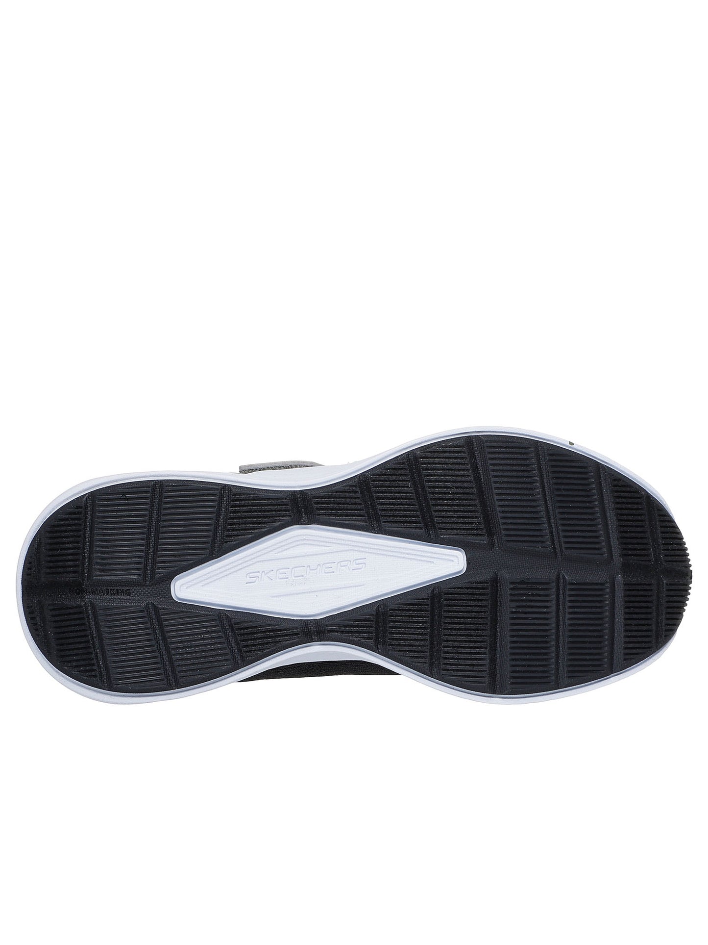 SNEAKERS MICROSPEC TREAD SKECHERS DA BAMBINO NERO ROSSO