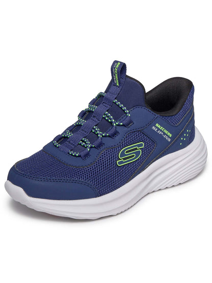 SLIP-INS BOUNDER PRO SKECHERS DA BAMBINO BLU
